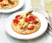 Noord Hollander Spargelpizza
