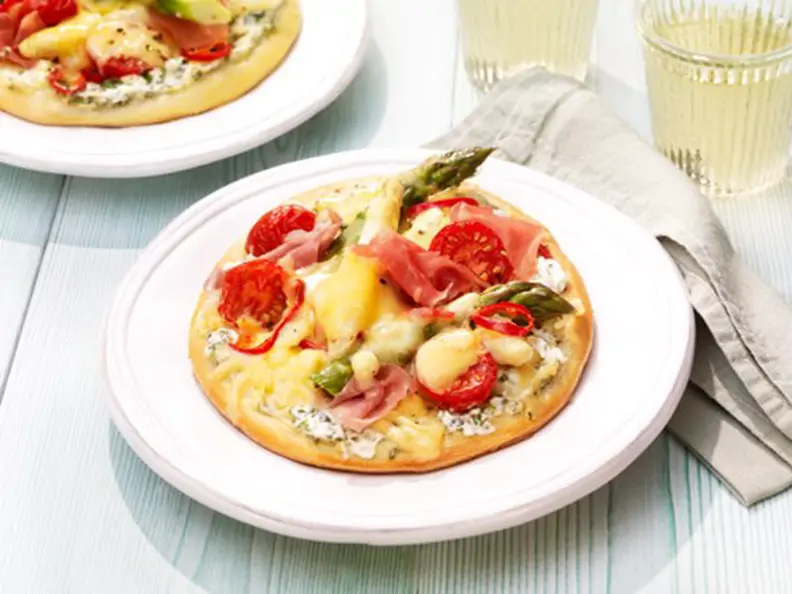 Noord Hollander Spargelpizza