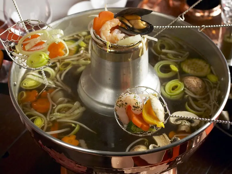 Chinesischer Feuertopf vegetarisch