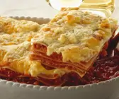 Vegetarische Lasagne mit gegrilltem Gemüse