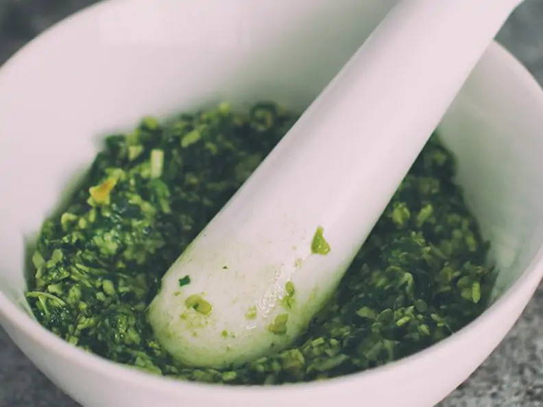 Postelein-Pesto
