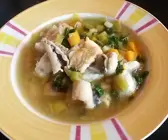 Aal-Gemüse-Suppe