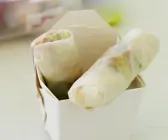 Röllchen aus Reispapier