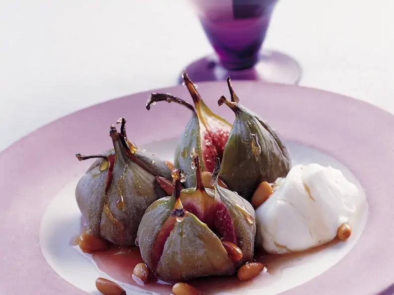 Honigfeigen mit Mascarpone
