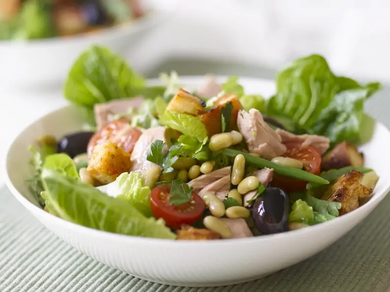 Bohnen-Thunfisch-Salat