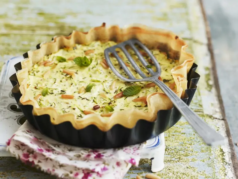 Ricotta-Zucchini-Quiche