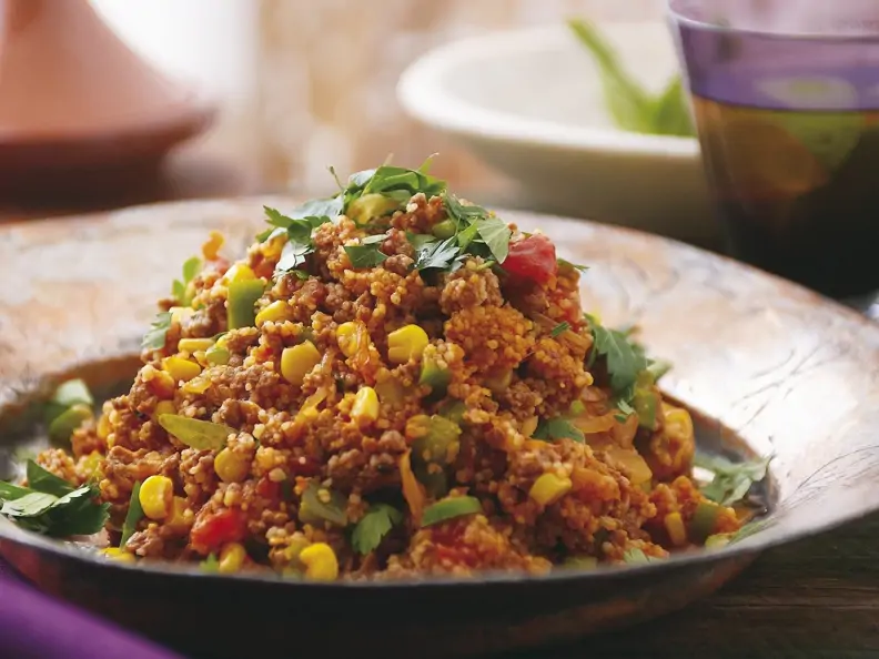 Couscous auf marokkanische Art