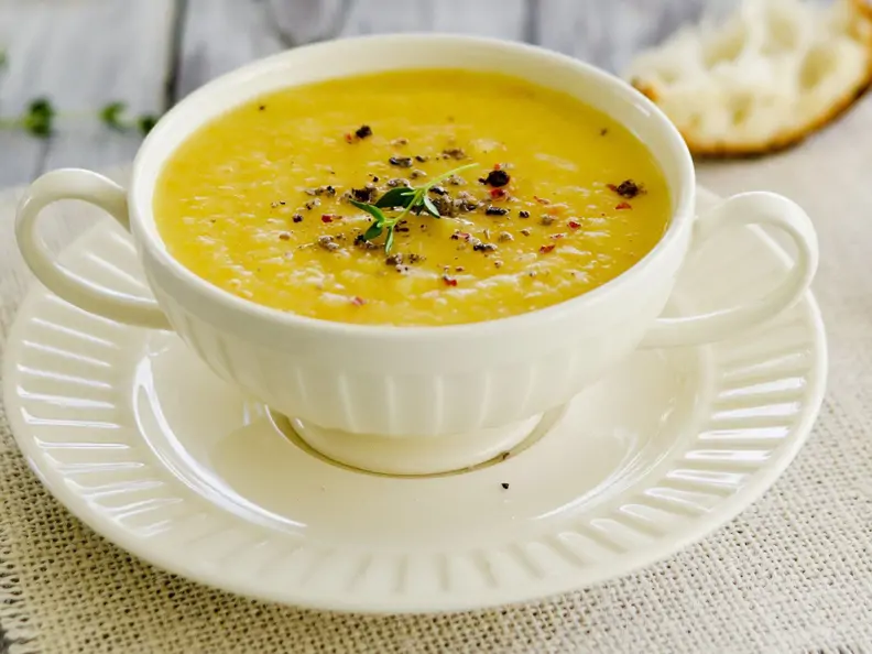 Sellerie-Kürbis-Suppe