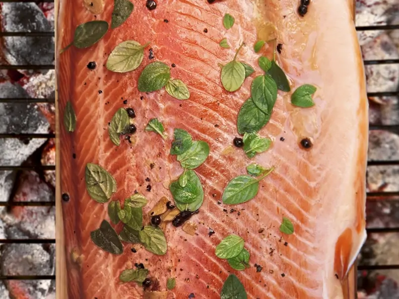 Lachsfilet mit chinesischem Pfeffer