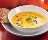 Kürbis-Pilz-Suppe