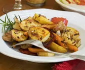 Bratkartoffeln mit Gemüse