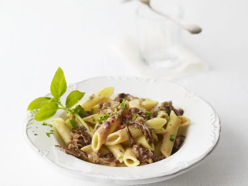 Pasta mit Radicchiosoße