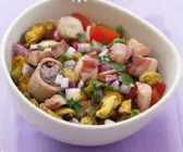 Ceviche mit Meeresfrüchten