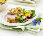Schweinefilet mit Kräuterkruste
