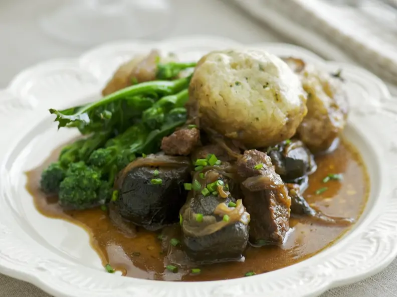 Irisches Rinderragout mit dunkler Biersauce
