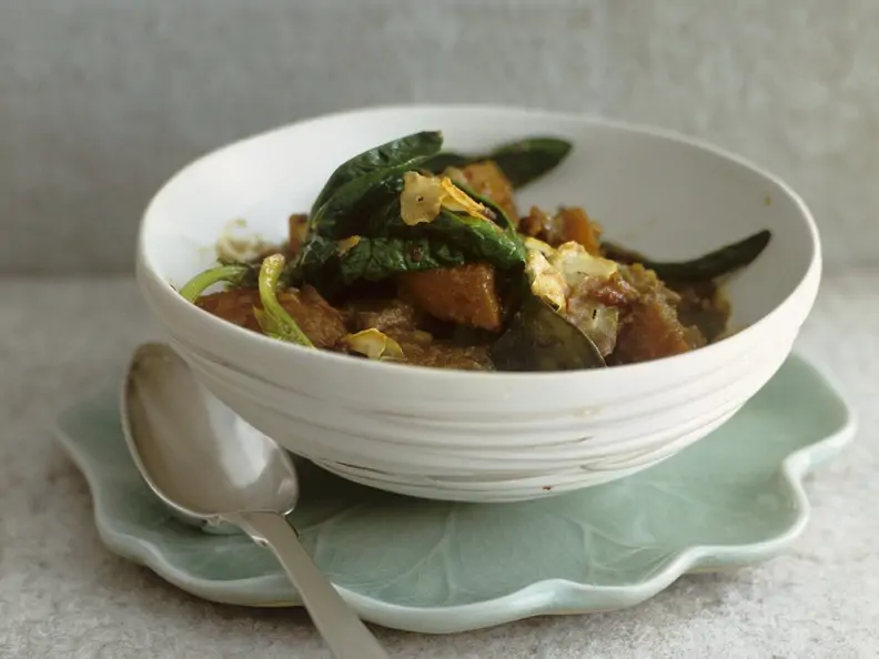 Curry mit Wildentenfleisch