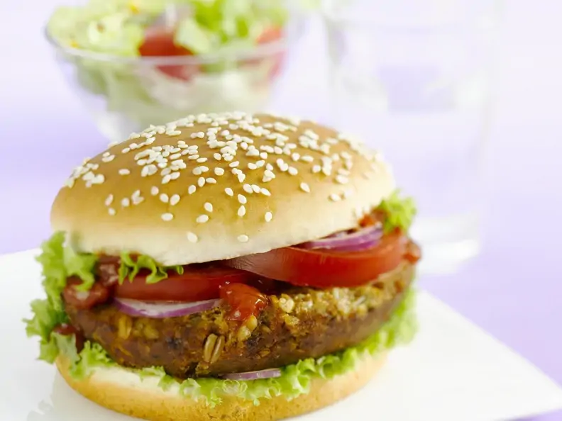 Tofu-Mais-Burger