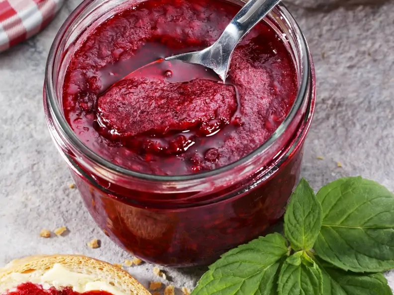 Himbeerkonfitüre mit Vanille