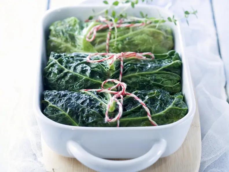 Wirsingrouladen mit Hackfleisch