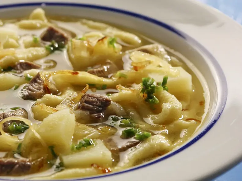 Kartoffel-Spätzle-Eintopf (Gaisburger Marsch)