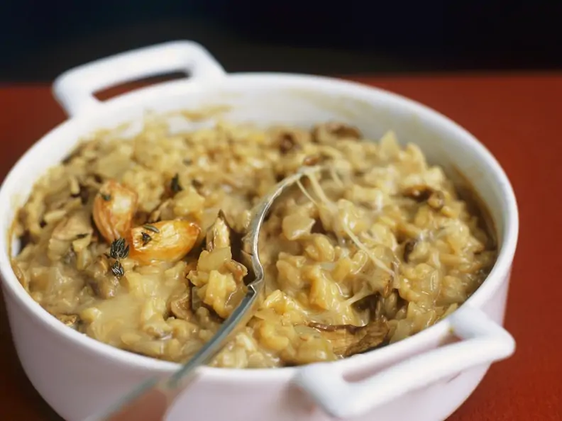 Risotto mit Steinpilzen