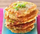Kartoffelpuffer mit Lachs