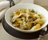 Kartoffel-Fenchel-Salat mit Matjes