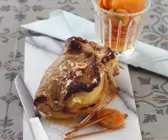 Kalbsschnitzel mit Apfelfüllung