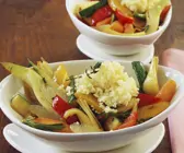 Couscous mit buntem Gemüse