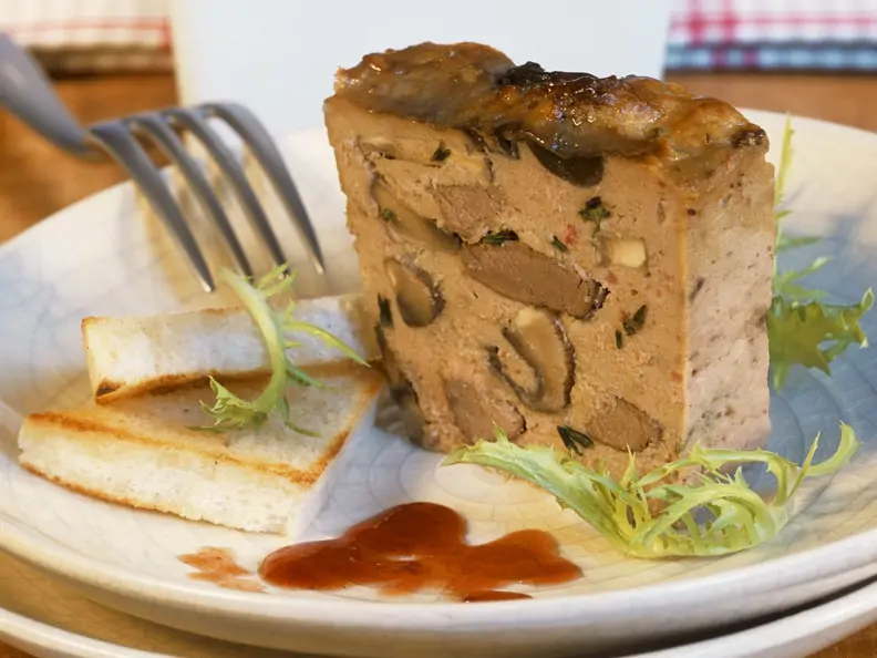 Wild-Pilz-Terrine
