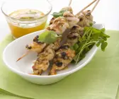 Hähnchenspieße mit süßem Chilidip