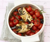 Putenröllchen im mediterranen Stil