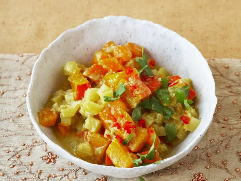 Gemüse-Curry mit Koriander