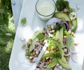 Kichererbsen-Avocado-Salat