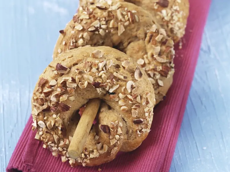 Körnige Bagels