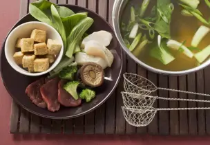 Fondue nach chinesischer Art