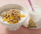 Müsli mit Feige und Orange