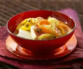 Fischsuppe mit Gemüse