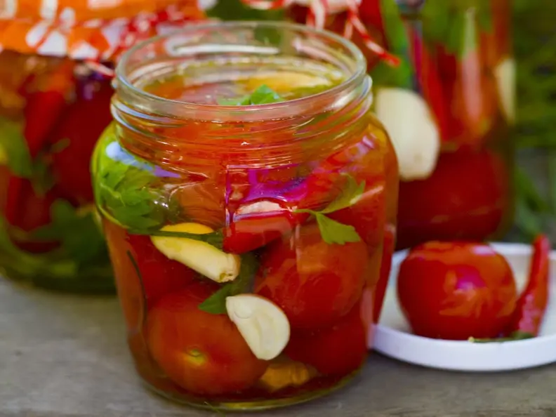 Marinierte Tomaten