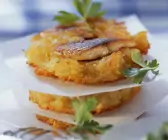 Kartoffelrösti mit Matjes