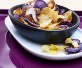 Bunte Kartoffelchips