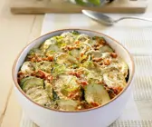 Zucchini-Minz-Gratin