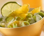 Orangen-Lauch-Salat
