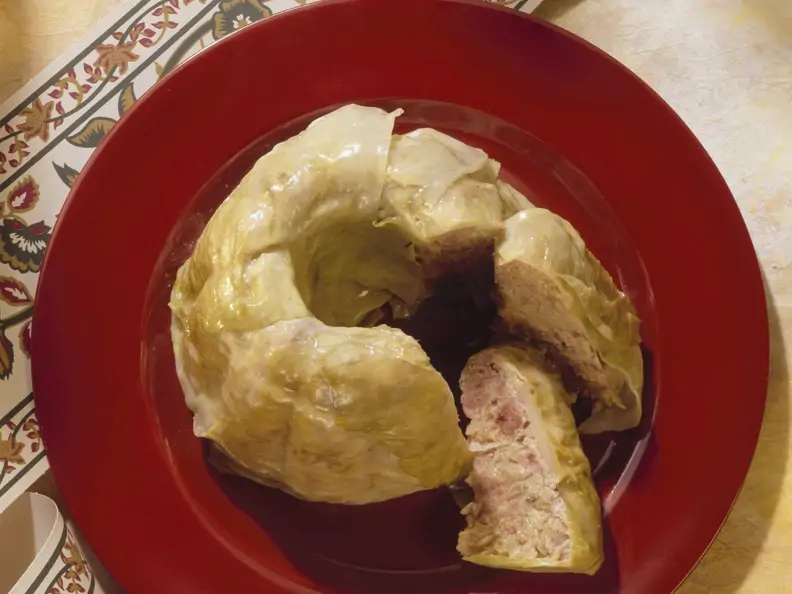 Herzhafter Kohlpudding