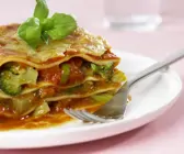 Vegetarische Lasagne mit Brokkoli