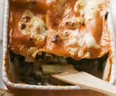 Vegetarische Lasagne mit Mangold