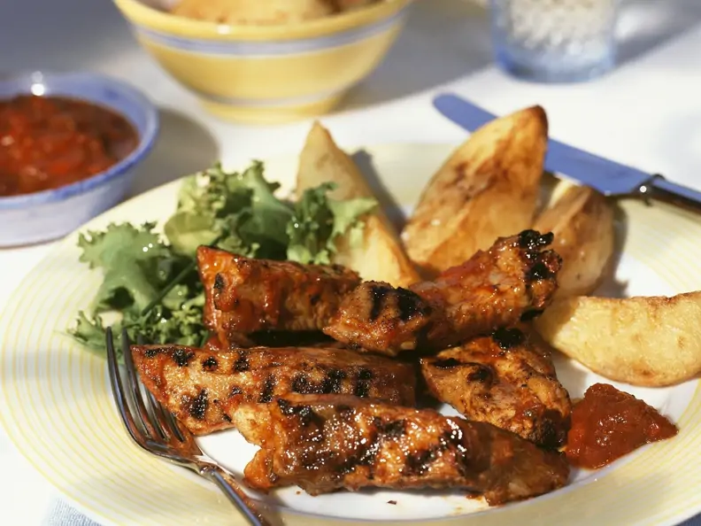 Spareribs mit Country Potatoes