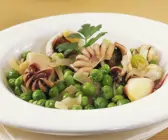 Calamari-Erbsen-Salat