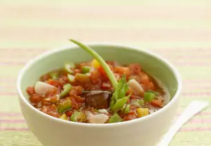 Gazpacho mit Peperoni