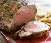 Rinderbraten im Kräutermantel